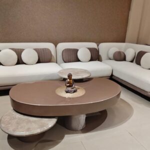 veloura l shape sofa 8 seater (with ottoman)