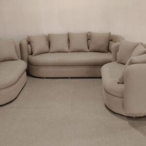 vanilla curve sofa