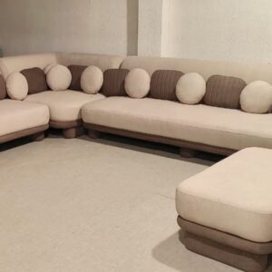 veloura l shape sofa 8 seater (with ottoman)