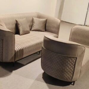 cubic beige sofa